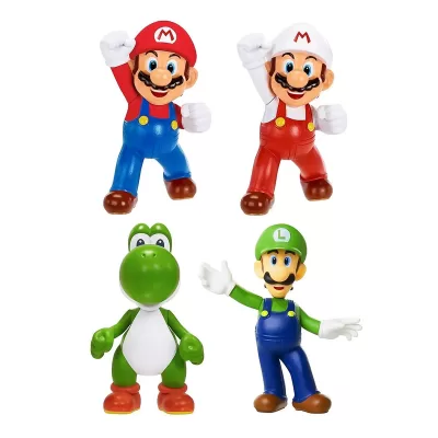 Набор Фигурок Марио World of Nintendo Mario World 4 вида в ассортименте 6-7см