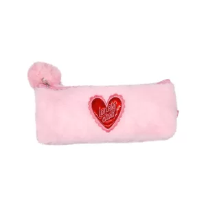 Пенал Lovely Club с пушком розовый