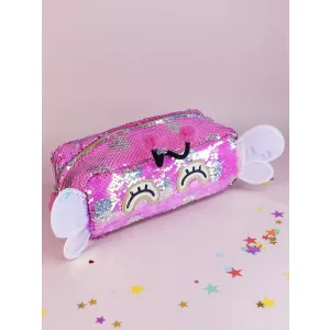 Пенал с пайетками Bright Dreams Бабочка фуксия