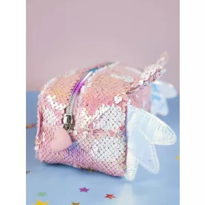 Пенал с пайетками Bright Dreams Сова розовый