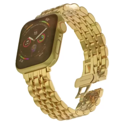 Ремешок Apple Watch Metal Block DANTE SERIES 42-44-45-49mm (Gold)