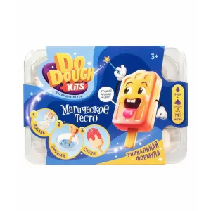 Сухое тесто для лепки, с маркировкой «DO DOUGH kits» набор "Мороженое"