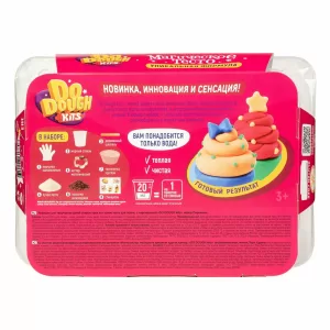 Сухое тесто для лепки, с маркировкой «DO DOUGH kits» набор "Пирожное"