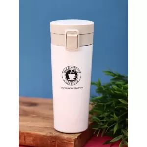 Термокружка «Love you more day by day», white (500 мл)