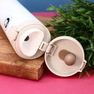 Термокружка «Love you more day by day», white (500 мл)