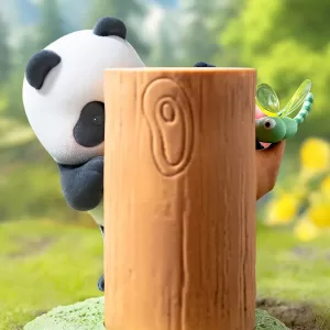 Фигурка PANDA ROLL Панда на фруктовом дереве в сюрприз-боксе 1шт.