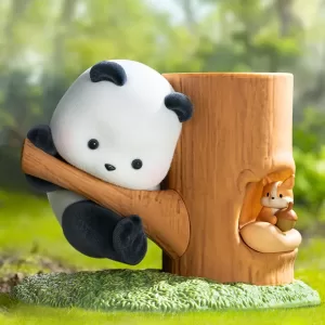 Фигурка PANDA ROLL Панда на фруктовом дереве в сюрприз-боксе 1шт.