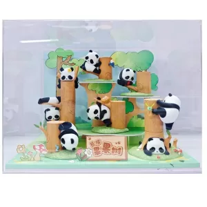Фигурка PANDA ROLL Панда на фруктовом дереве в сюрприз-боксе 1шт.