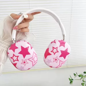 Чехол AirPods MAX (Pink stars)
