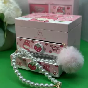 Шкатулка для украшений Зайка с двумя ящиками