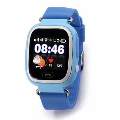Smart baby watch Q90 (Blue)