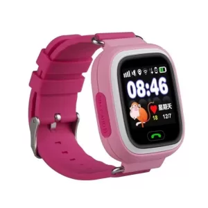 Smart baby watch Q90 (Pink)