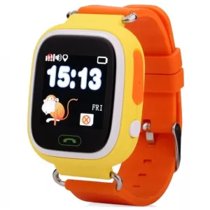 Smart baby watch Q90 (Yellow)