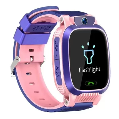 Smart baby watch Y79 (Pink)
