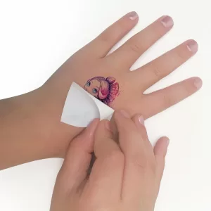 Набор для творчества - временные татуировки для девочки (3 листа) Nebulia