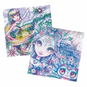 Картина по номерам из страз Isadora