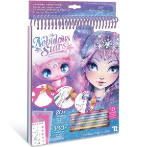 Серия Nebulia: Набор для разукрашивания для девочки "Неоновый скетчбук" (Основная)