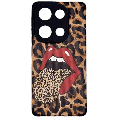 Чехол Poco M6 Pro 4G/Note 13 Pro 4G Prints Trend (Lips)