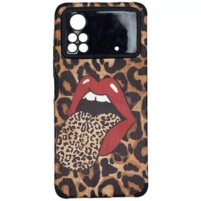 Чехол Poco X4 Pro 5G Prints Trend (Lips)