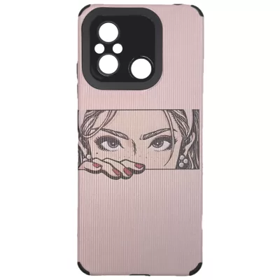 Чехол Redmi 12C/Poco C55 Prints Trend (Girl)