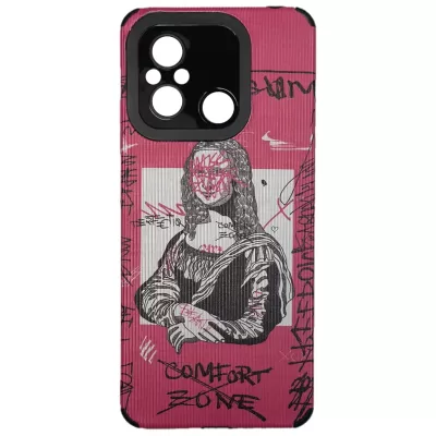 Чехол Redmi 12C/Poco C55 Prints Trend (Mona)