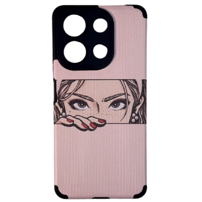 Чехол Poco X6 5G/Note 13 Pro 5G Prints Trend (Girl)