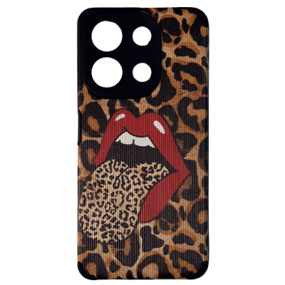 Чехол Poco X6 5G/Note 13 Pro 5G Prints Trend (Lips)