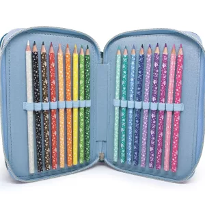 Школьный пенал с наполнением, для девочек Isadora