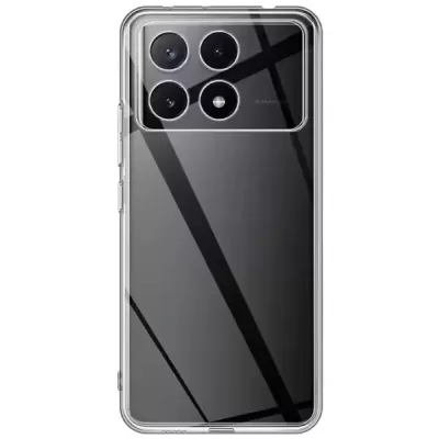 Чехол Poco X6 Pro 5G Ультратонкий силикон (Прозрачный)