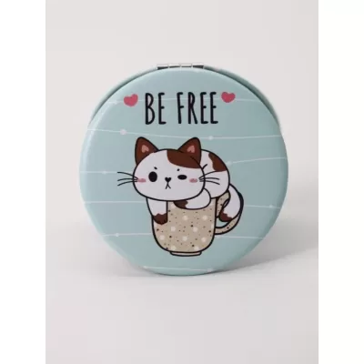 Зеркало "Be free", green