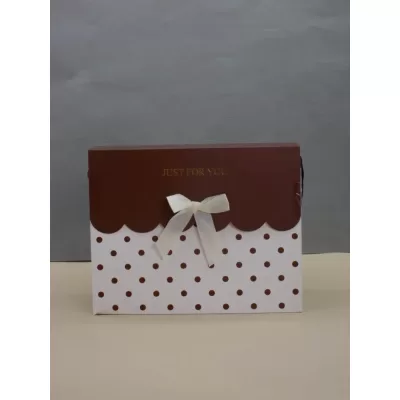 Пакет подарочный «Elegant bag», brown (24.5*19.5*9.5)