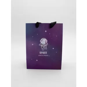 Пакет подарочный «Love&Space», (18*23*11)