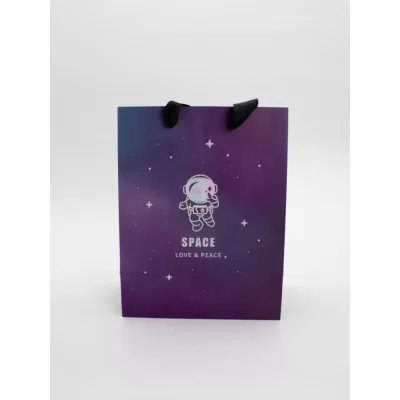 Пакет подарочный «Love&Space», (18*23*11)