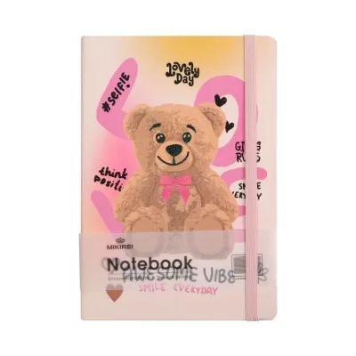 Блокнот (А5) "Bear awesome vibe", beige (14.5*21)