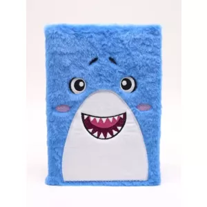 Блокнот плюшевый «Friendly Shark» (21,5*14,5 см)