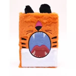 Блокнот плюшевый «Tiger's Roar» (21,5*14,5 см)
