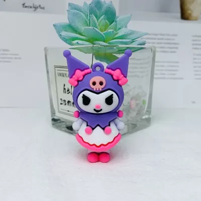 Брелок «Anime girl», purple