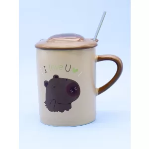 Кружка «Capybara I love u», (400 ml)