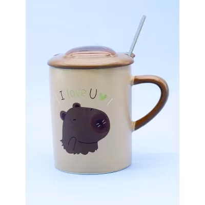 Кружка «Capybara I love u», (400 ml)