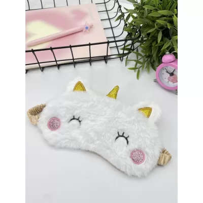 Маска для сна "Unicorn sleep", white