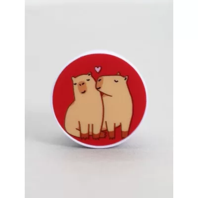 Попсокет "Capybara love"