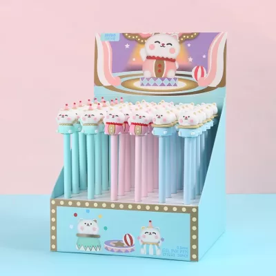 Ручка пиши-стирай "Cat Circust", mix