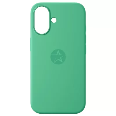 Чехол iP 16 App Silicone (with logo 360) (Мятный(50))