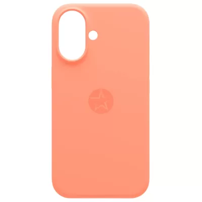 Чехол iP 16 App Silicone (with logo 360) (Персиковый(56))