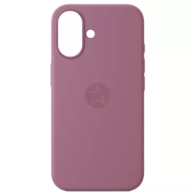 Чехол iP 16 App Silicone (with logo 360) (Черничный(62))