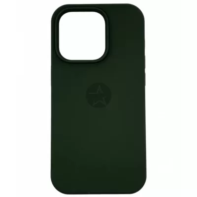 Чехол iP 16 Pro Max App Silicone (with logo 360) (Кипарисовый(64))