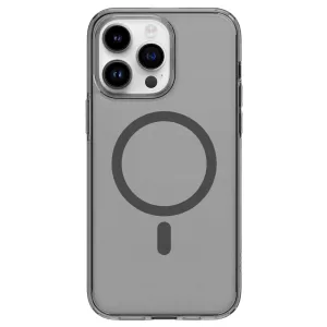 Чехол iP 16 Pro Max Clear Case with MagSafe Case A (Gray)