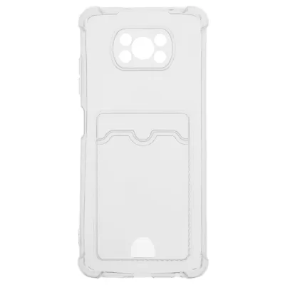 Чехол для POCO X3 Pocket Case (TPU) (Clear)