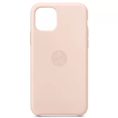 Чехол для iPhone 11 Pro App Silicone Case A (Pink Sand)