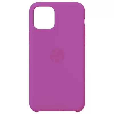 Чехол для iPhone 11 Pro Max App Silicone Case B (Баклажановый(45))